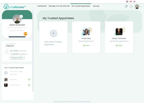 Assign trusted appointees for when it matters most